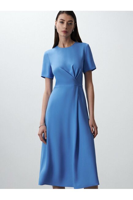 Платье на запах длины миди от byME 