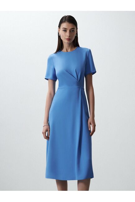 Платье на запах длины миди от byME 