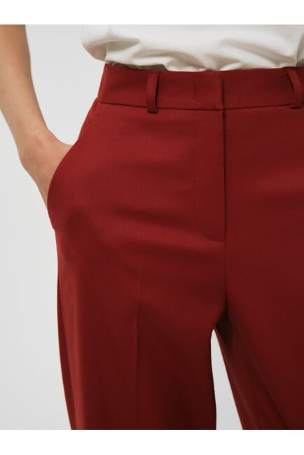 Укороченные костюмные брюки от byME 