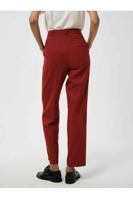 Укороченные костюмные брюки от byME 