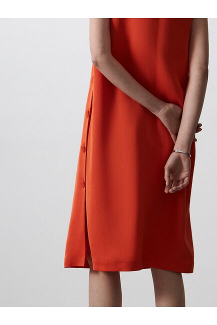 Прямое платье без рукавов от byME 