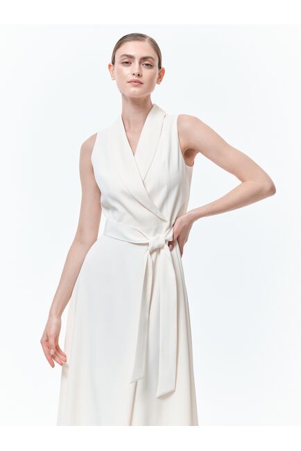 Платье на запах с поясом от byME 