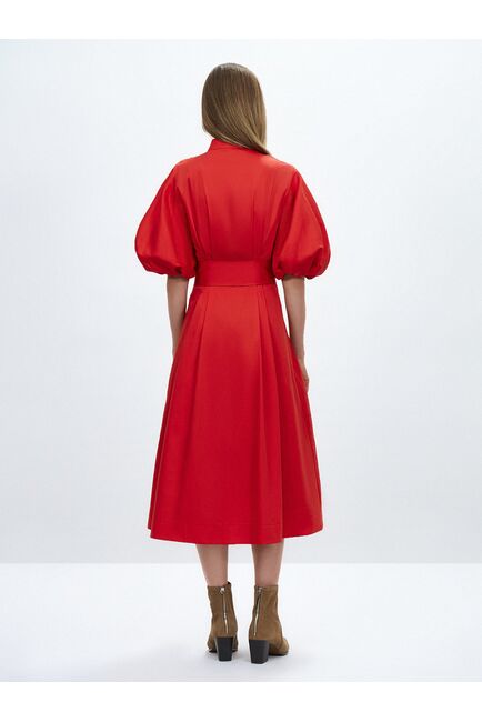 Платье с широким поясом от byME 