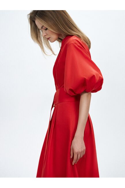 Платье с широким поясом от byME 