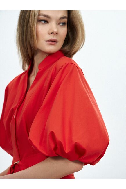 Платье с широким поясом от byME 