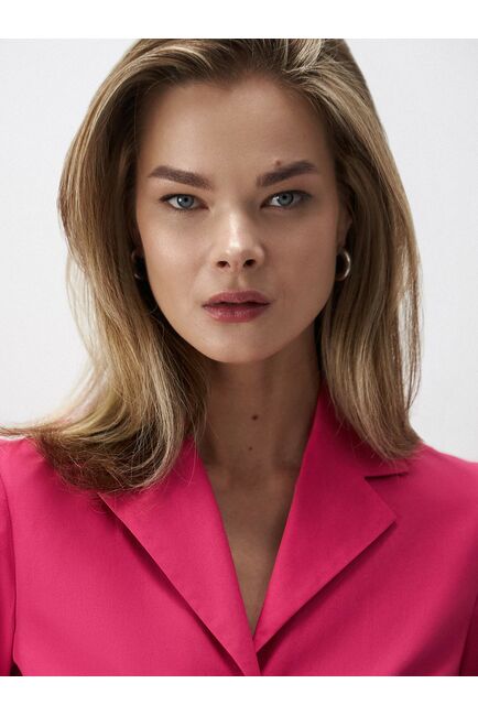 Платье-миди из хлопка от byME 