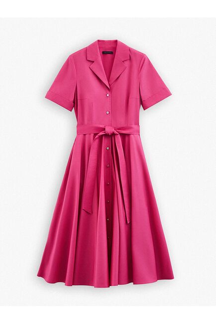 Платье-миди из хлопка от byME 