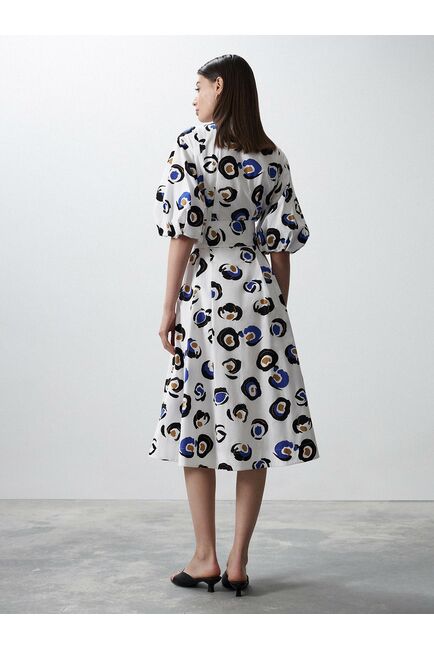 Платье-рубашка с широким поясом от byME 