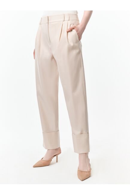 Брюки с широкими манжетами от byME 