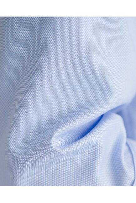 Женская рубашка воротник стойка удлиненная рукав 3/4 - 8530 от byME 