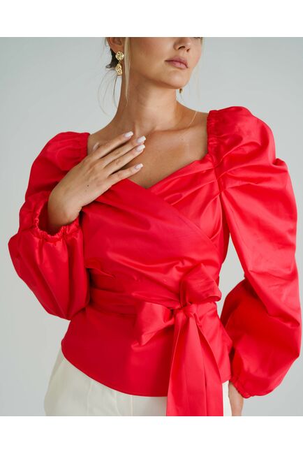 Женская рубашка - 8552 на запах. (One size) от byME 