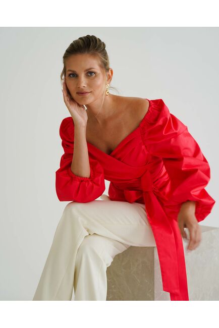 Женская рубашка - 8552 на запах. (One size) от byME 