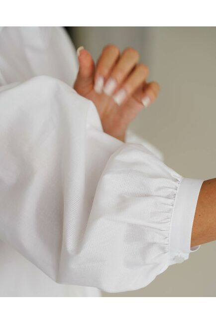 Женская рубашка с рукавами фонариками - 8560 от ByME 