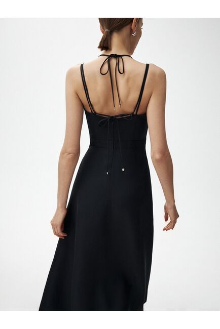 Платье из смесового льна от byME 