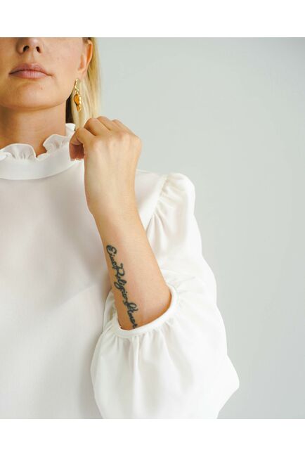 Женская блуза из натурального шёлка - 8561 от byME 