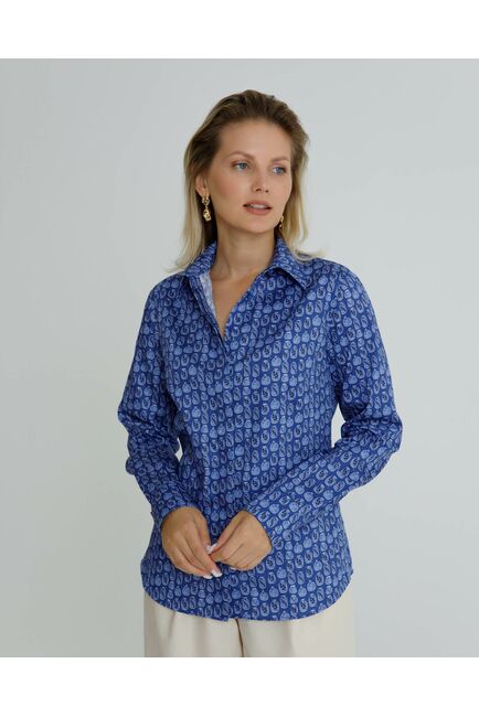 Женская рубашка банки на звёздном небе- 8574 от ByME 