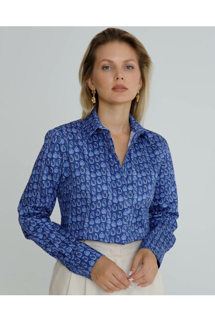 Женская рубашка банки на звёздном небе- 8574 от ByME 