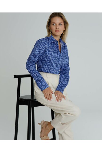 Женская рубашка банки на звёздном небе- 8574 от ByME 