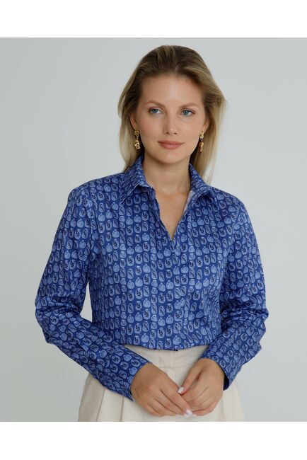 Женская рубашка банки на звёздном небе- 8574 от ByME 