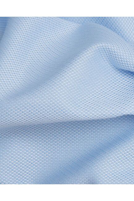 Рубашка женская из хлопка в прямом силуэте с отделкой , с универсальной манжетой - 8580 от byME 