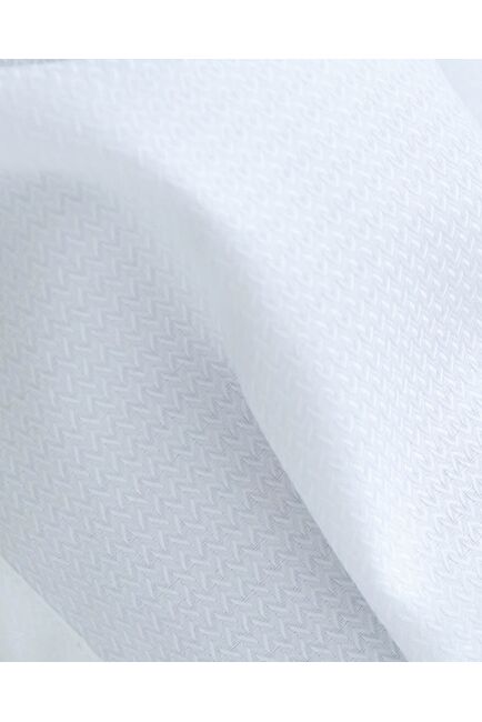 Женская рубашка из хлопка с яркой отделкой ягоды под запонку - 8596 от ByME 