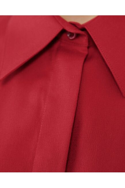 Женская рубашка с универсальным манжетом  - 8666 от byME 