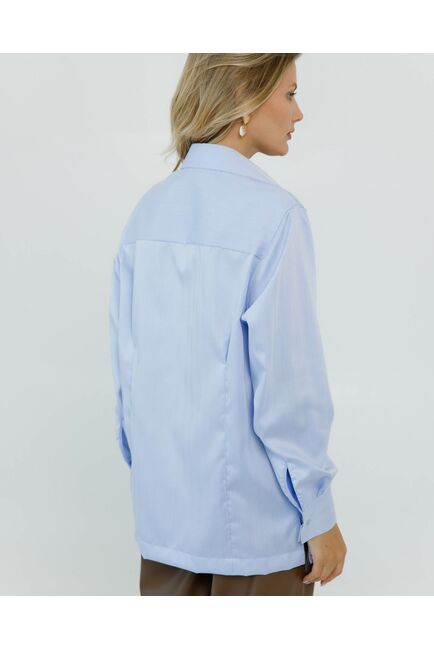 Женская рубашка с универсальным манжетом с обработкой non-iron  - 8667 от byME 