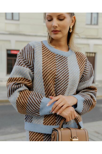 SUI1JBS Джемпер в полоску от byME 