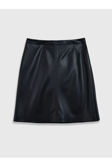Юбка из экокожи чёрная от Calista 
