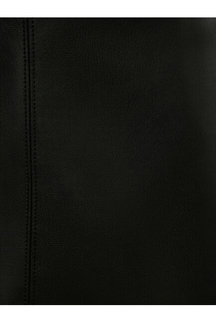 Юбка из экокожи чёрная от Calista 