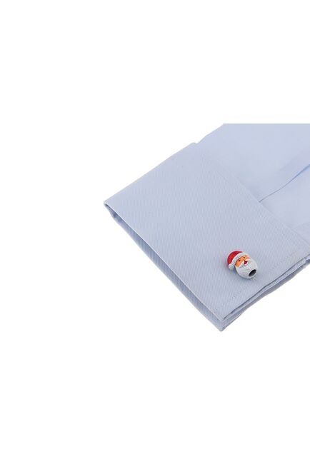 Запонки дед мороз - 123218 от  