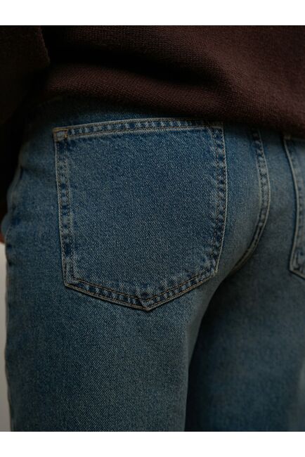 Женские прямые джинсы синие от Calista 