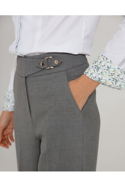 Женские брюки серые 5421-339 от byME 