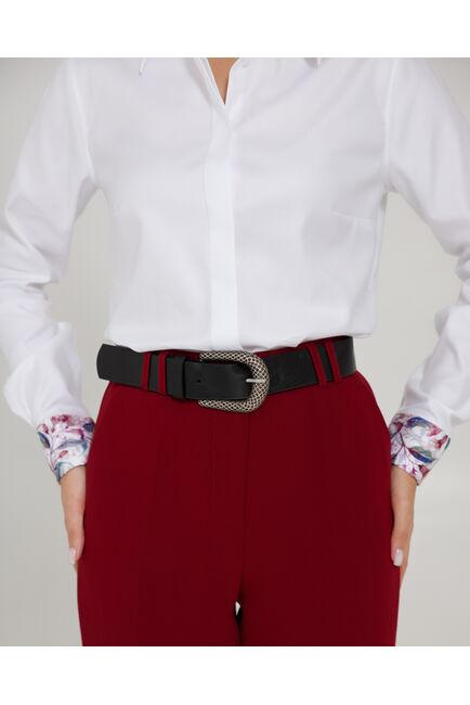 Жеские брюки бордовые 5423-239 от byME 