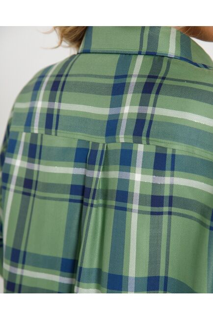 Женская рубашка  прямого силуэта - 8670 от byME 