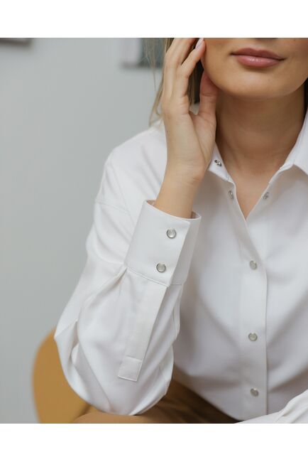 Женская рубашка - 8708 от byME 