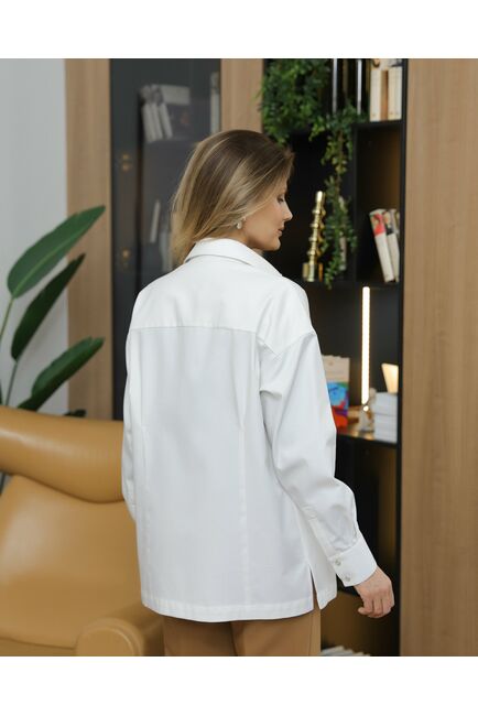 Женская рубашка - 8708 от byME 