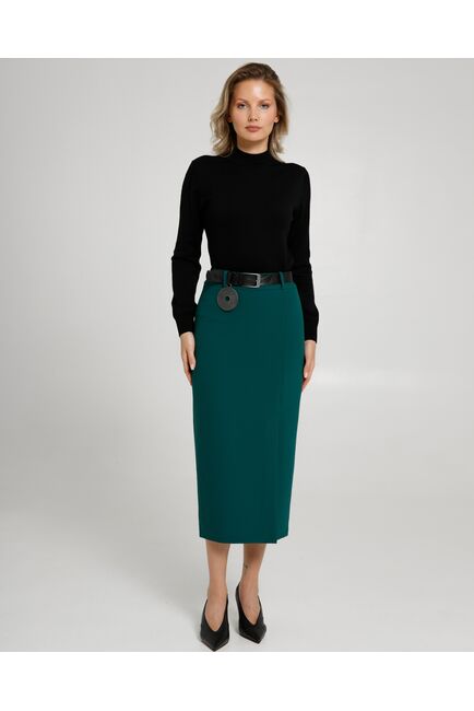 Женская юбка 9206-239 GREEN от byME 