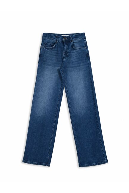 Джинсы женские свободного кроя синие от Calista 