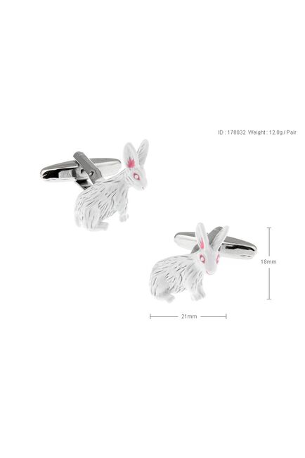 Запонки зайчики - 190022 от  