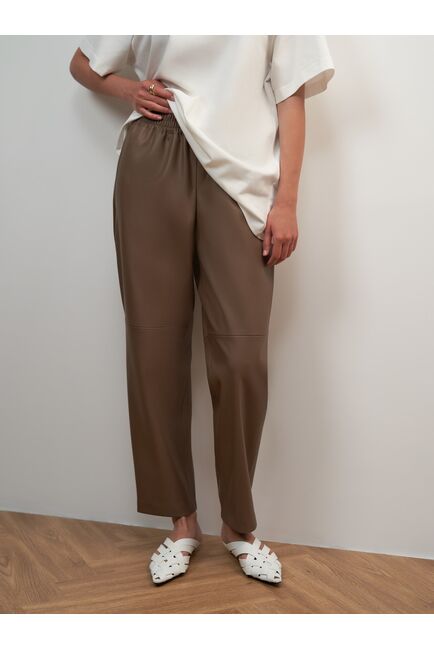 Брюки из экокожи от Calista 