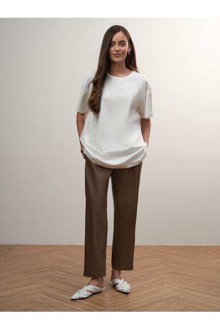 Брюки из экокожи от Calista 