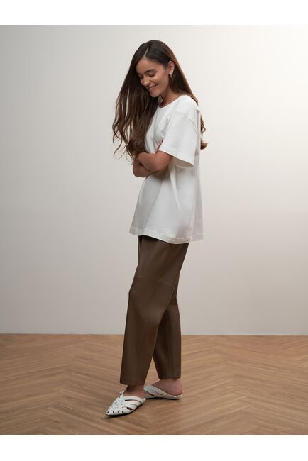 Брюки из экокожи от Calista 