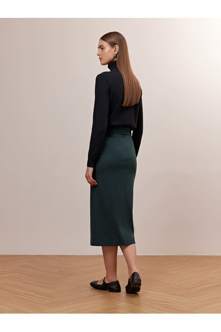 Юбка женская изумрудный-2-16106_60029-016 от byME 