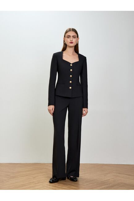 Женские брюки темно-синие - 2-16505_50117 от byME 