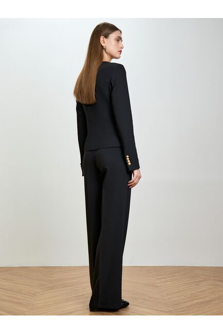 Женские брюки темно-синие - 2-16505_50117 от byME 