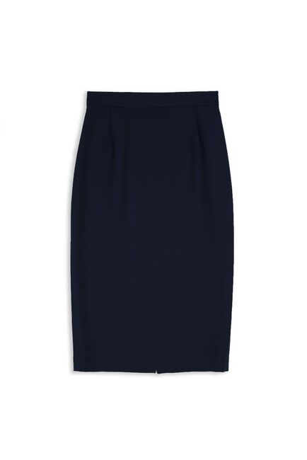 Женская юбка темно-синяя - 3-291681М1 от Calista 