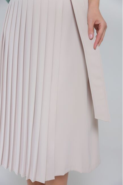 Юбка женская бежевая 45043024 от Guzella 