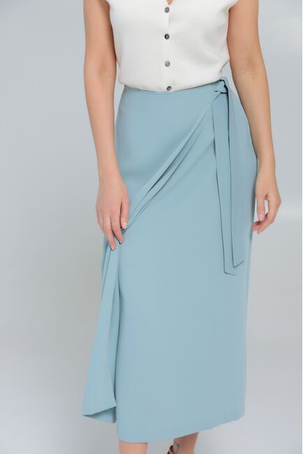 Юбка женская фисташка 45333039 от Guzella 