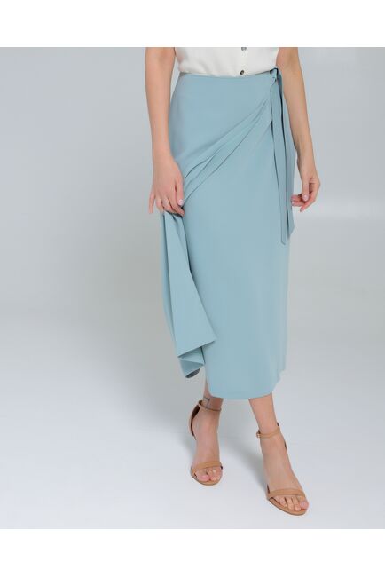 Юбка женская фисташка 45333039 от Guzella 